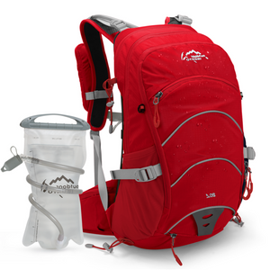 INOXTO 20L Hydration Pack , Hiking Internal Frame Backpacks with 2L Hydration Water Bladder and Rain Cover, for Cycling,Camping, Hunting for Men, Women - OUTDOOR INOXTO