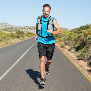 INOXTO 15L Cycling Hydration White Bag Men's Women Riding Waterproof Breathable Vest for Running Trail Hiking Camping - OUTDOOR INOXTO