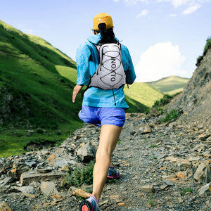 INOXTO 15L Cycling Hydration White Bag Men's Women Riding Waterproof Breathable Vest for Running Trail Hiking Camping - OUTDOOR INOXTO