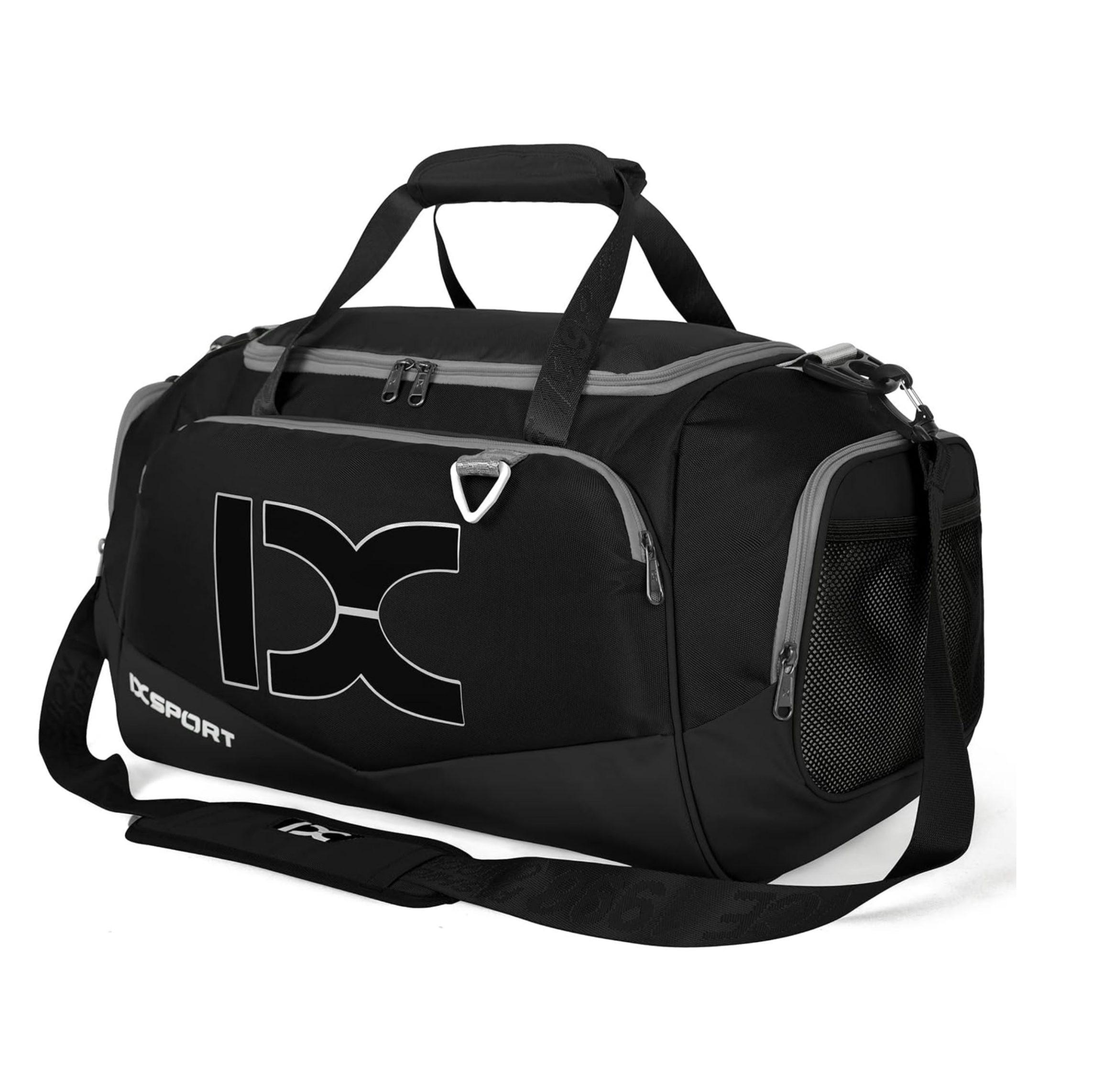Gym duffle bag with shoe compartment sales