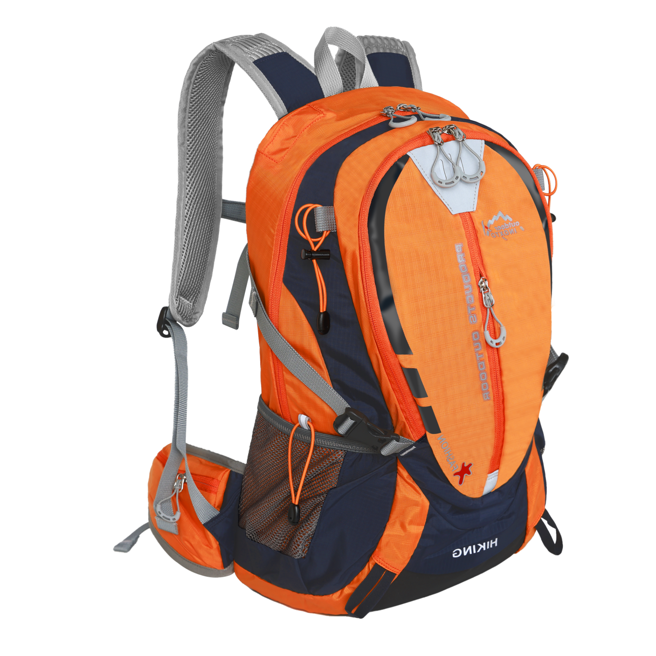 INOXTO 18L Upgraded Daypack with 2L Hydration Bladder & Back Support Panel - OUTDOOR INOXTO