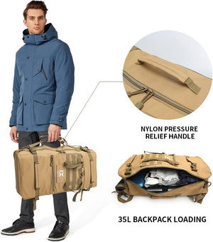 INOXTO 40L Hiking Backpack Lightweight Waterproof Backpack for Men Women - OUTDOOR INOXTO