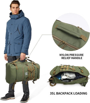 INOXTO 40L Hiking Backpack Lightweight Waterproof Backpack for Men Women - OUTDOOR INOXTO