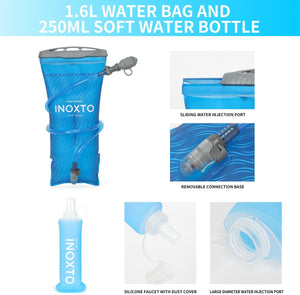 INOXTO Light Run 3.0 Pro Running Hydration Vest Set - OUTDOOR INOXTO