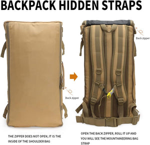 INOXTO 40L Hiking Backpack Lightweight Waterproof Backpack for Men Women - OUTDOOR INOXTO