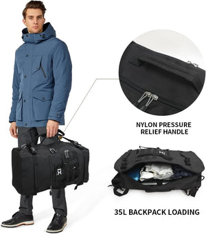 INOXTO 40L Hiking Backpack Lightweight Waterproof Backpack for Men Women - OUTDOOR INOXTO