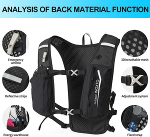 INOXTO Light Run 3.0 Pro Running Hydration Vest Set - OUTDOOR INOXTO