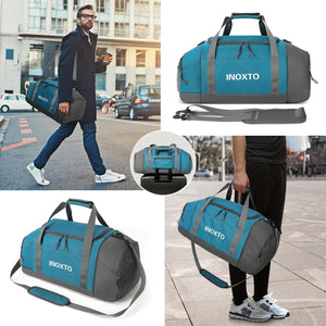 INOXTO 55L Sports Gym Bag Travel Duffel Bag - OUTDOOR INOXTO