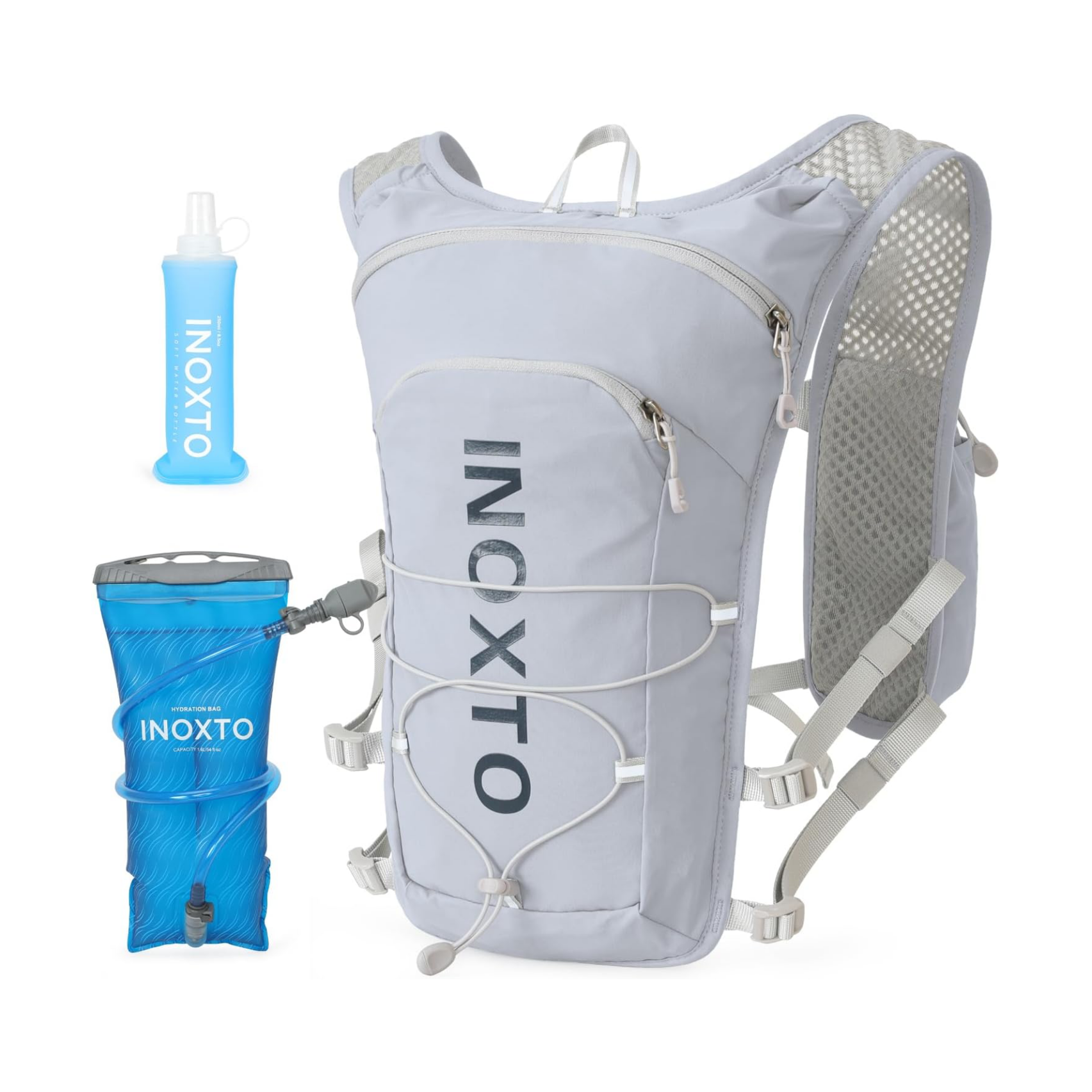 INOXTO Light Run 3.0 Pro Running Hydration Vest Set - OUTDOOR INOXTO