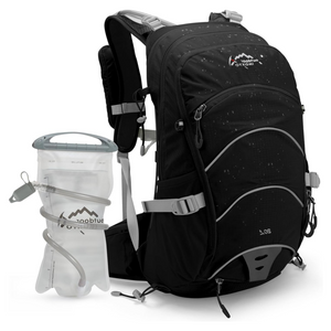 INOXTO 20L Hydration Pack , Hiking Internal Frame Backpacks with 2L Hydration Water Bladder and Rain Cover, for Cycling,Camping, Hunting for Men, Women - OUTDOOR INOXTO