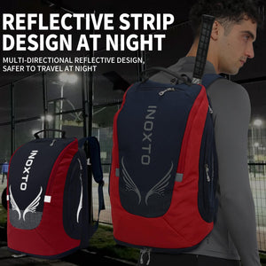 INOXTO 40L Tennis Bags for Women and Men Large Tennis Backpack - OUTDOOR INOXTO