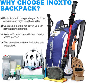 INOXTO Hydration Backpack for Outdoor Trail Marathon Race Cycling Camping - OUTDOOR INOXTO