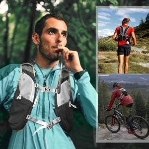 INOXTO Running Hydration Vest with 1.5L ( 50 oz) Water Bladder for Men Women,Lightweight Water Backpack for Hiking Cycling Climbing Camping Skiing Rollerblading - OUTDOOR INOXTO