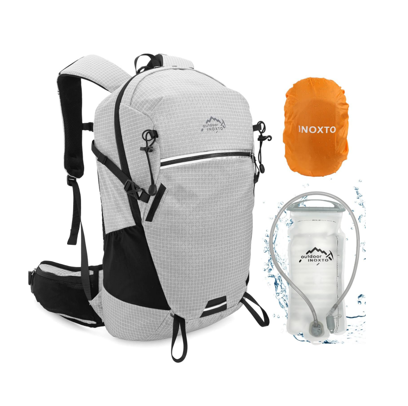 Trekking Mountaineering Backpack with Rain Cover on sale