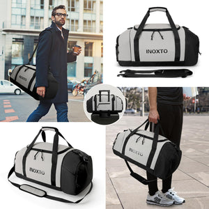 INOXTO 55L Sports Gym Bag Travel Duffel Bag - OUTDOOR INOXTO