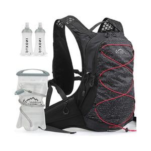 INOXTO Hydration Trail Running Backpack 12L Cycling Breathable Ultralight bag for Climbing Cycling - OUTDOOR INOXTO