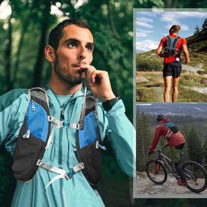 INOXTO Running Hydration Vest with 1.5L ( 50 oz) Water Bladder for Men Women,Lightweight Water Backpack for Hiking Cycling Climbing Camping Skiing Rollerblading - OUTDOOR INOXTO