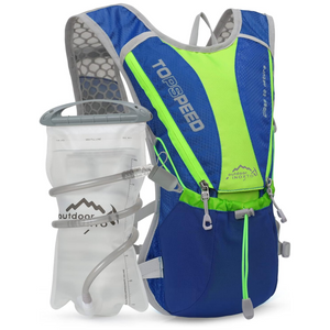 INOXTO Running Hydration Vest with 1.5L ( 50 oz) Water Bladder for Men Women,Lightweight Water Backpack for Hiking Cycling Climbing Camping Skiing Rollerblading - OUTDOOR INOXTO