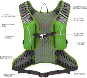 INOXTO 16 Hydration Backpack Lightweight Hydration Pack - OUTDOOR INOXTO