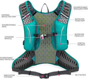 INOXTO 16 Hydration Backpack Lightweight Hydration Pack - OUTDOOR INOXTO