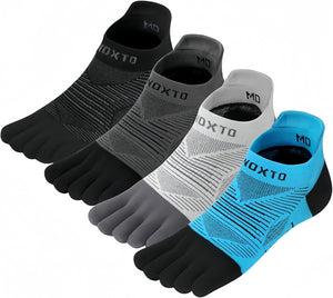 INOXTO Running Toe Socks-4 Pairs COOLMAX® - OUTDOOR INOXTO