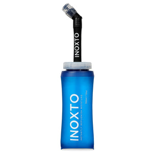 Foldable TPU Soft Water Bottle - 350ml Running Water Bag - OUTDOOR INOXTO
