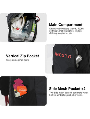 INOXTO Crossbody Sling Bag for Men Women - OUTDOOR INOXTO