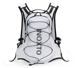 INOXTO 15L Cycling Hydration White Bag Men's Women Riding Waterproof Breathable Vest for Running Trail Hiking Camping - OUTDOOR INOXTO