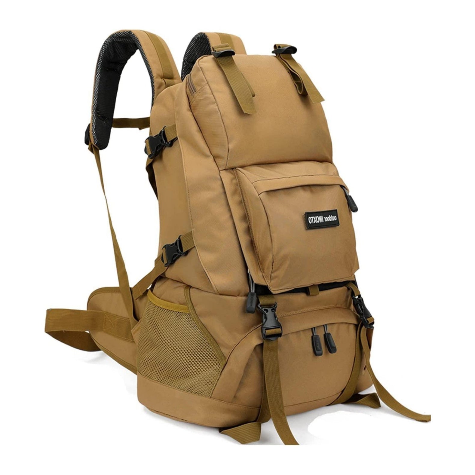 INOXTO 40L Hiking Backpack Travel Bag Waterproof Camping Climbing Daypack Outdoor Sports Rucksack Backpacks with Rain Cover INOXTO 40L Hiking Backpack Travel Bag Waterproof Camping Climbing Daypack Outdoor Sports Rucksack Backpacks with Rain Cover