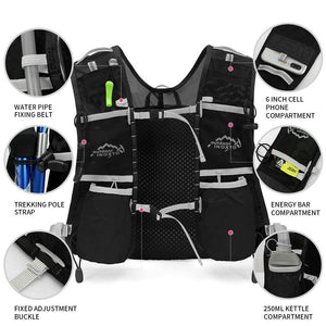 INOXTO Running Hydration Vest for Men Women - OUTDOOR INOXTO