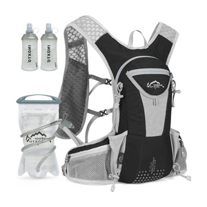 INOXTO 12L Hydration Pack Backpack for Outdoor Trail Marathon Race Cycling Camping Hiking - OUTDOOR INOXTO