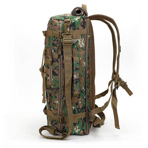 INOXTO Camouflage 65L Camping Hiking Large Backpack - OUTDOOR INOXTO