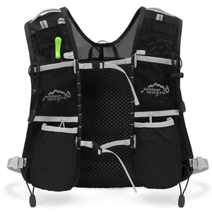 INOXTO Running Hydration Vest for Men Women Water Backpack for Running 3L Running Hydration Pack for Trail Running Marathon Race Hiking - INOXTO Outdoor