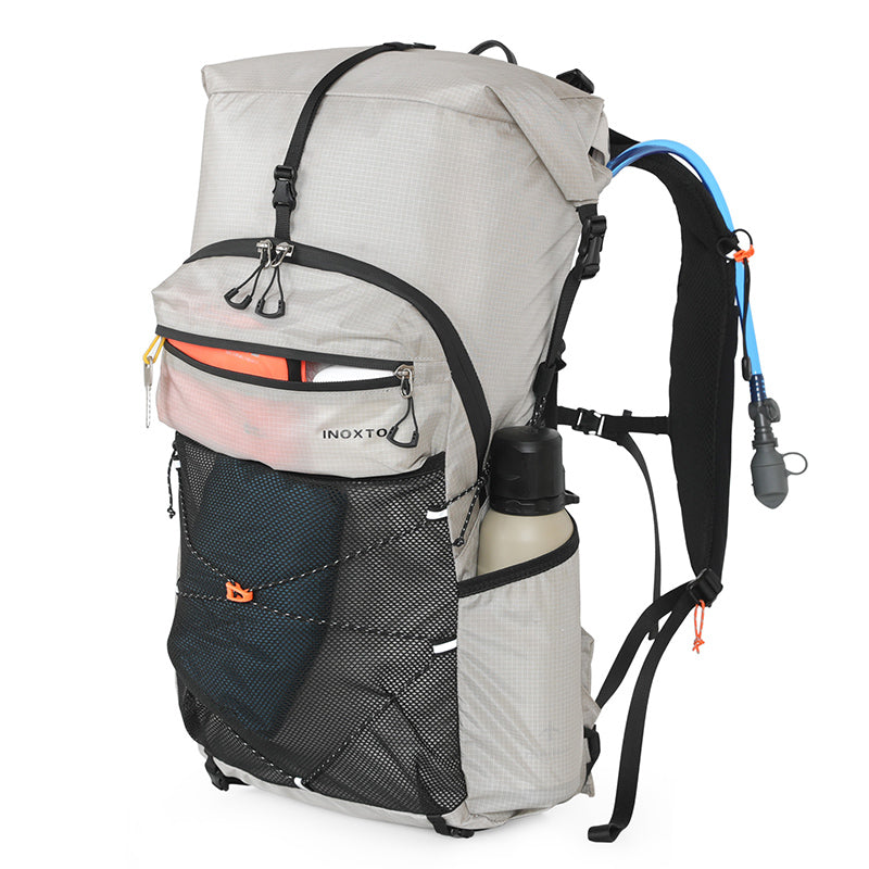 INOXTO 25l Hiking Daypack with Waterproof Rain Cover - OUTDOOR INOXTO