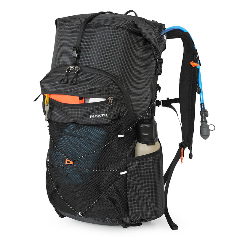INOXTO 25l Hiking Daypack with Waterproof Rain Cover - OUTDOOR INOXTO