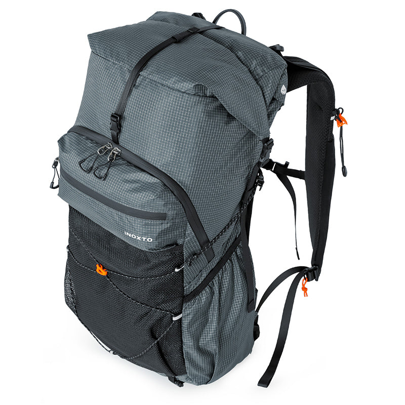 INOXTO 25l Hiking Daypack with Waterproof Rain Cover - OUTDOOR INOXTO