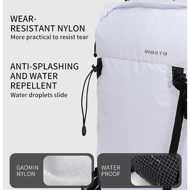 Nylon outer fabric with water-repellent surface