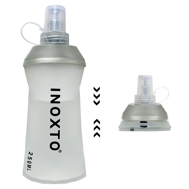 INOXTO Soft Water Bottle Bag Outdoor Running Sports Mountain Biking Large Capacity Multifunctional Sports - OUTDOOR INOXTO