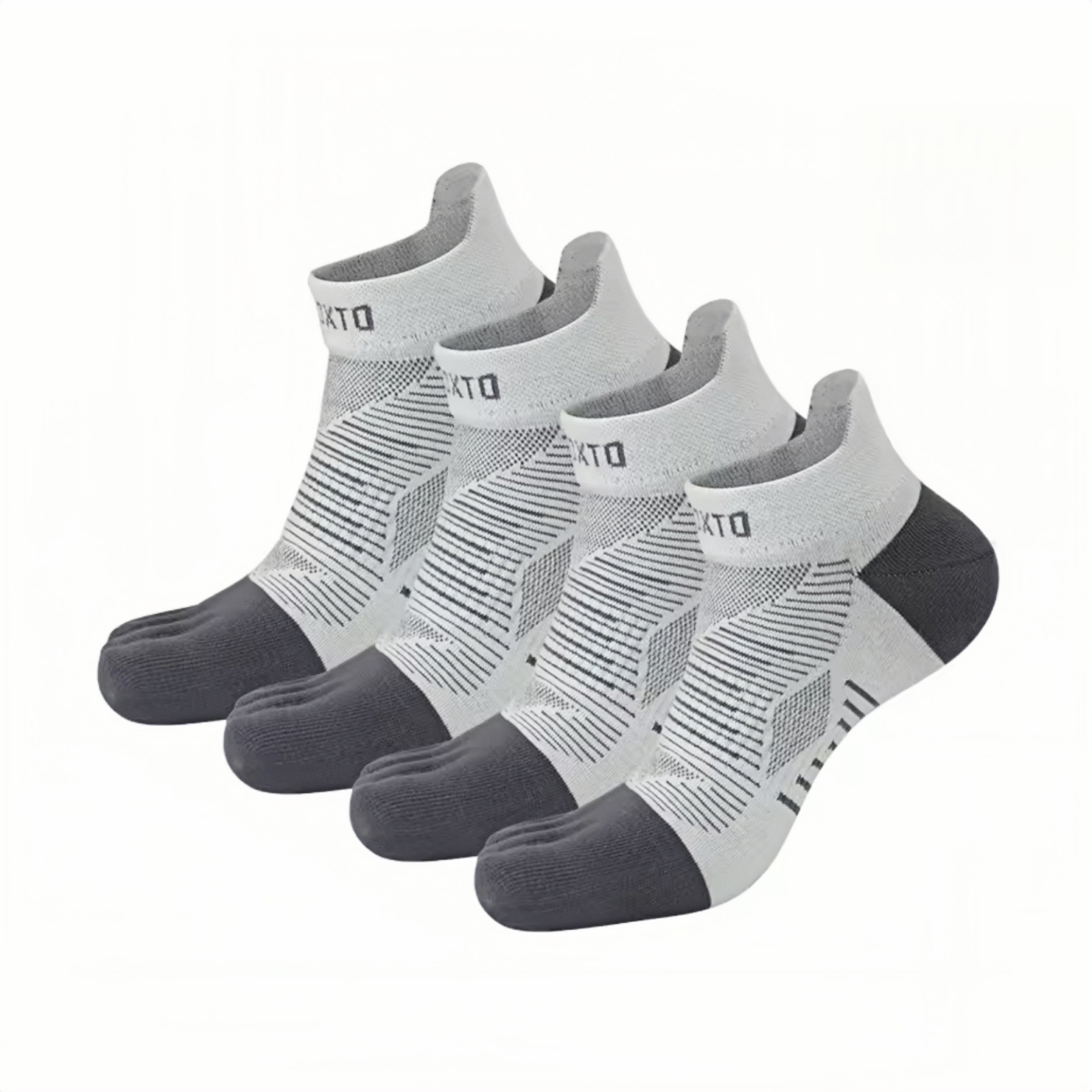 INOXTO Running Toe Socks-4 Pairs COOLMAX® - OUTDOOR INOXTO