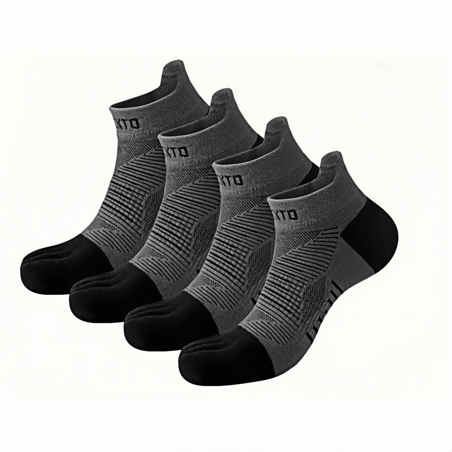 INOXTO Running Toe Socks-4 Pairs COOLMAX® - OUTDOOR INOXTO