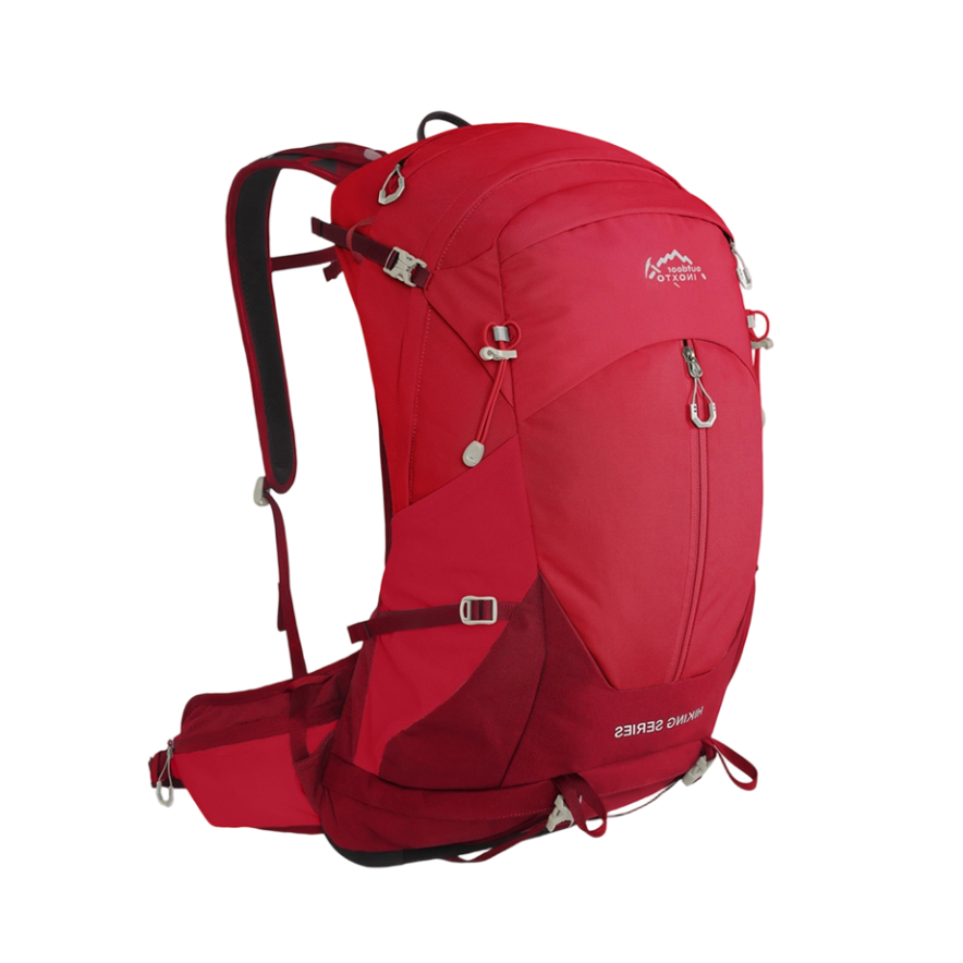 INOXTO 26L Hiking Backpack – Stormy Expedition Red INOXTO 26L Hiking Backpack – Stormy Expedition Red
