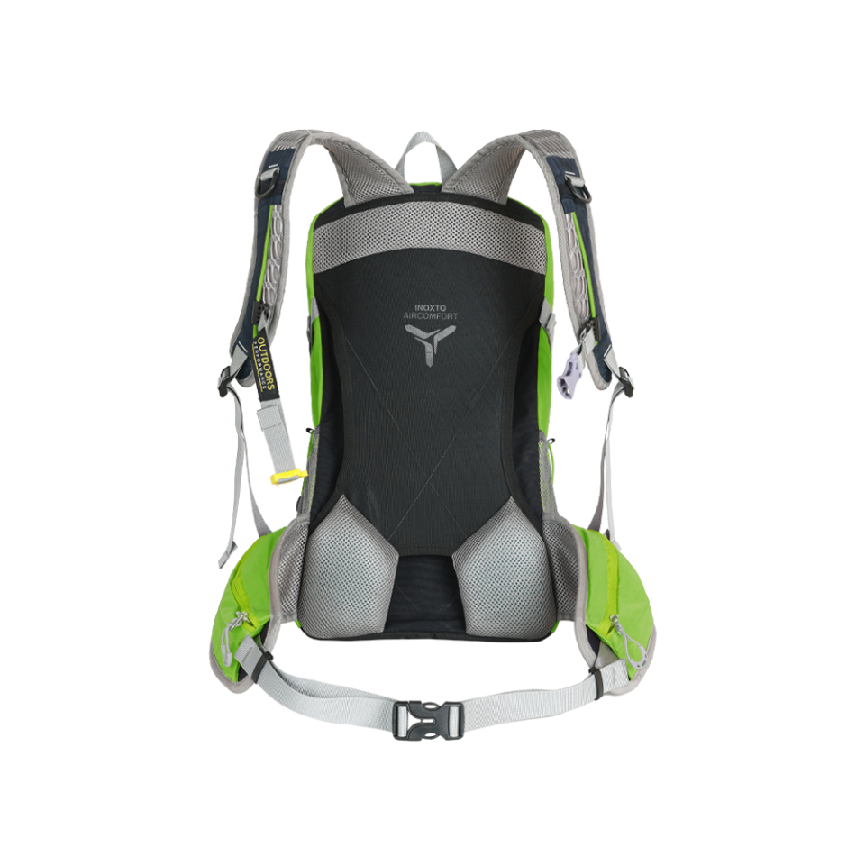 INOXTO 18L Upgraded Daypack with 2L Hydration Bladder & Back Support Panel - OUTDOOR INOXTO