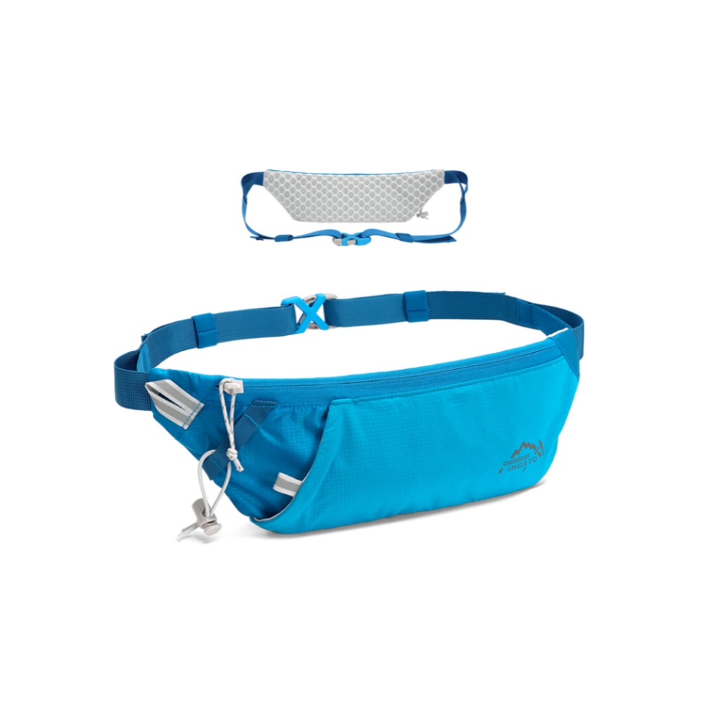 INOXTO Running Bag Waist Bag 7.2 Inch Sports Phone Bag Men Women Waterproof Belt - OUTDOOR INOXTO