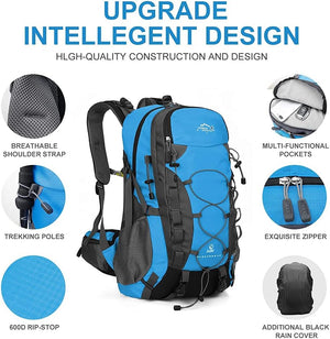 INOXTO Lightweight Hiking Backpack, 35L/40L Hiking Daypack for Men and Women - OUTDOOR INOXTO