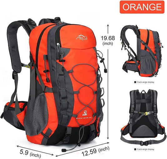 IX INOXTO 65/85L Lightweight Internal Frame Hiking Backpack for Men Women