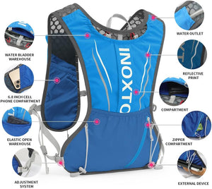 INOXTO Running Hydration Vest for Men Women - OUTDOOR INOXTO