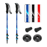 2 Bastoni Da Trekking Regolabili Antiurto - Per Nordic - Foto 6