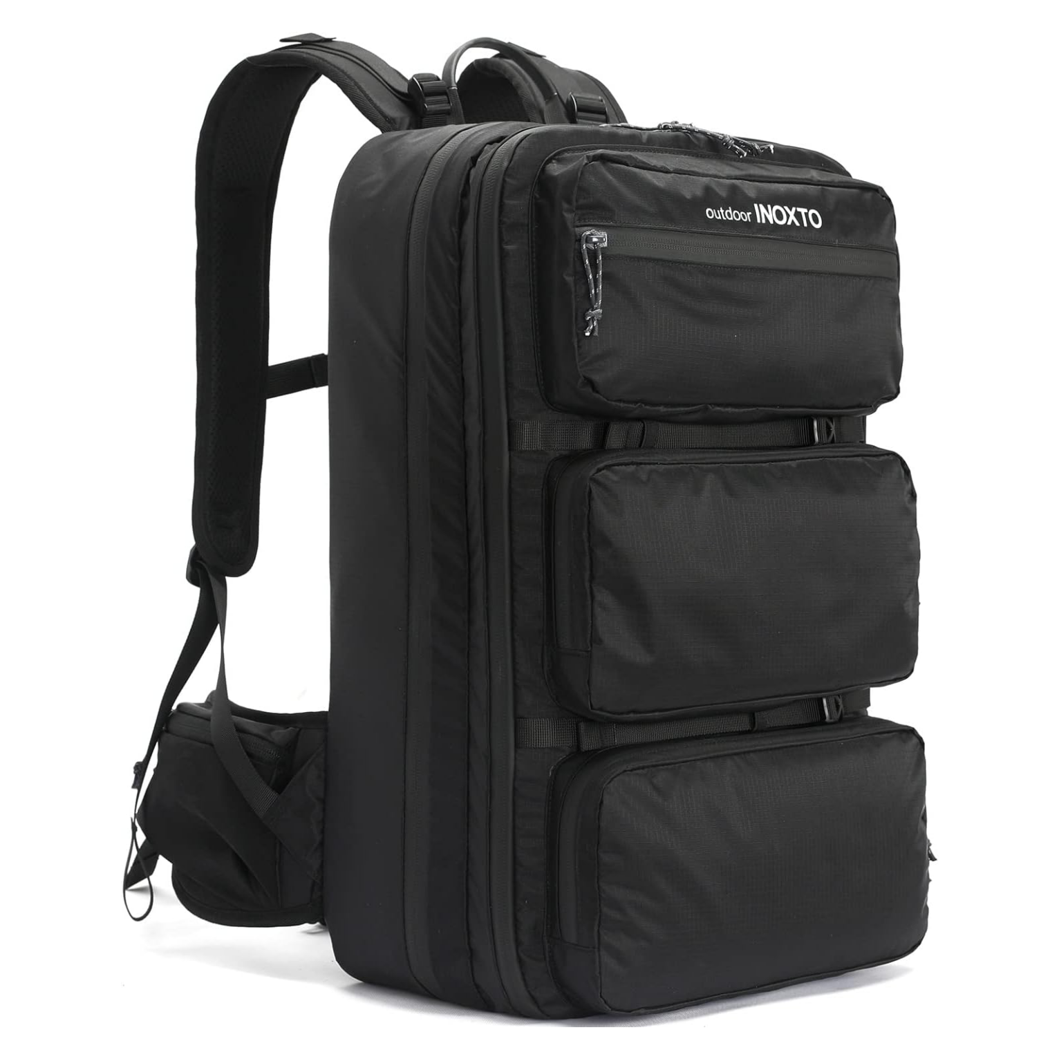 INOXTO 35 Travel Daypack, Flight Approved Carry on Backpack Black INOXTO 35 Travel Daypack, Flight Approved Carry on Backpack Black