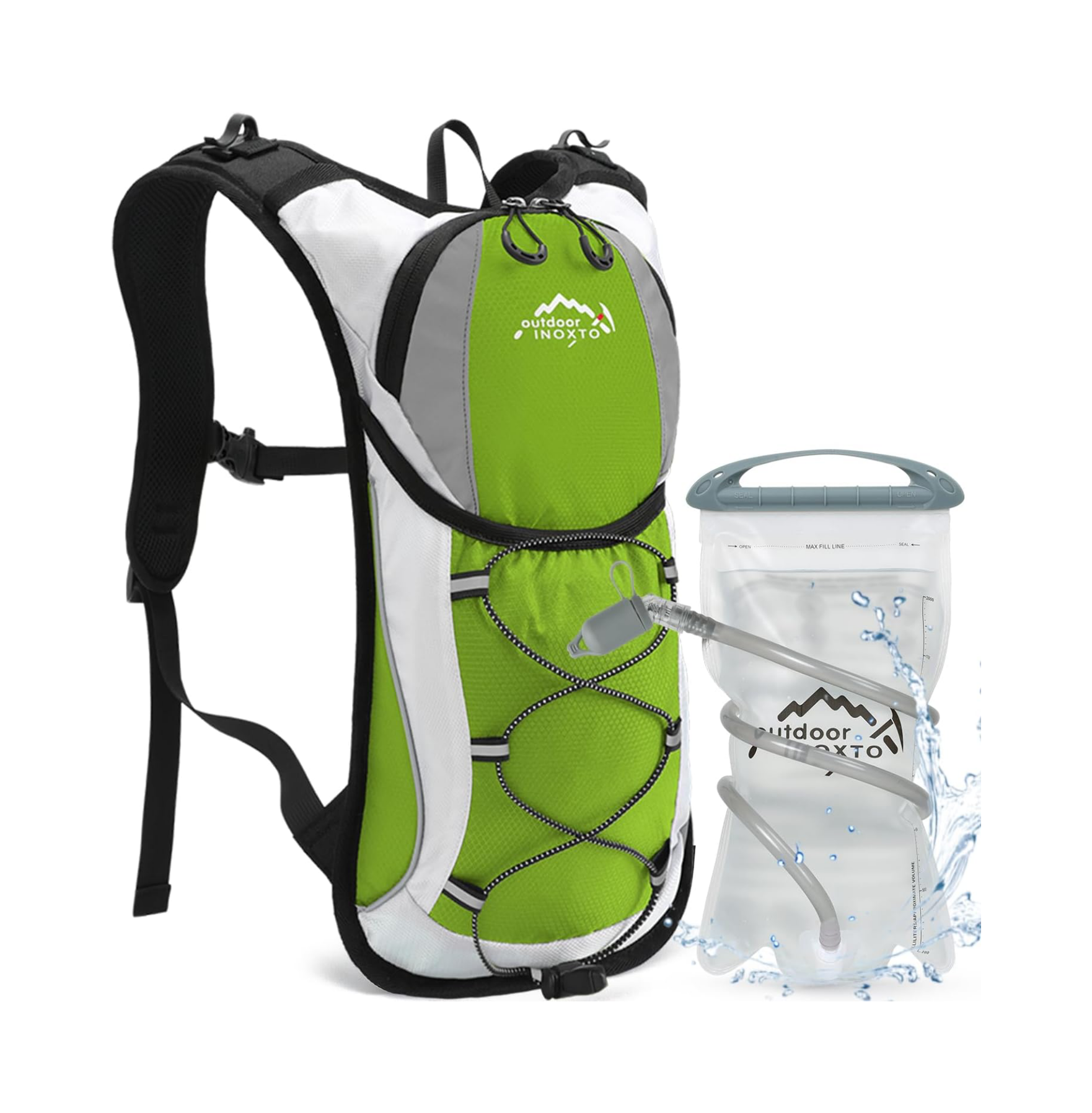 Backpack with hydration pack hot sale