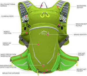 INOXTO 16 Hydration Backpack  Lightweight Hydration Pack - OUTDOOR INOXTO